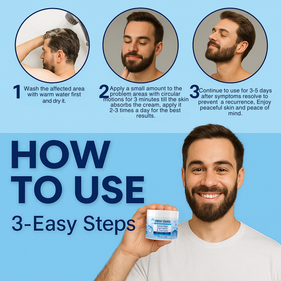 New Aura™ Seborrheic Dermatitis & Psoriasis Balm